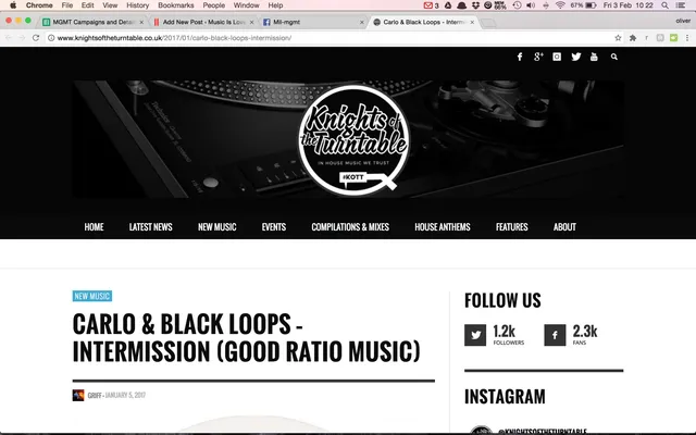 Knights of the turntable review