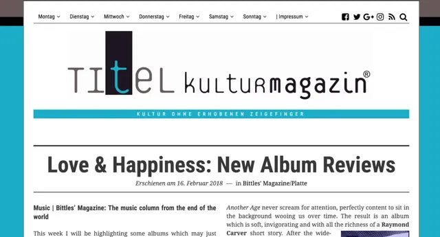 TITEL-Kulturmagazin&nbsp;review