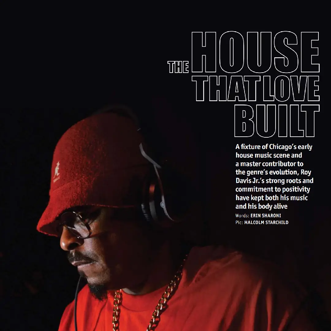 Dj Mag Front Page Feature - Roy Davis Jnr